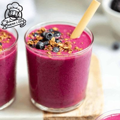 Try our Beetroot Smoothie, a healthy asian food option with a vibrant color and refreshing taste, perfect for a nutritious boost.