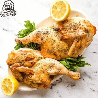 Try our Chicken Roast Half, a succulent asian meat dish, featuring half a chicken roasted with aromatic spices. Order Online!