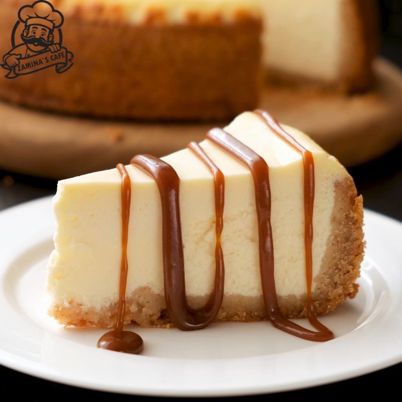 Savor our Cheese Cake, a creamy and rich asian dessert made with smooth cream cheese and a graham cracker crust, perfect for a sweet treat